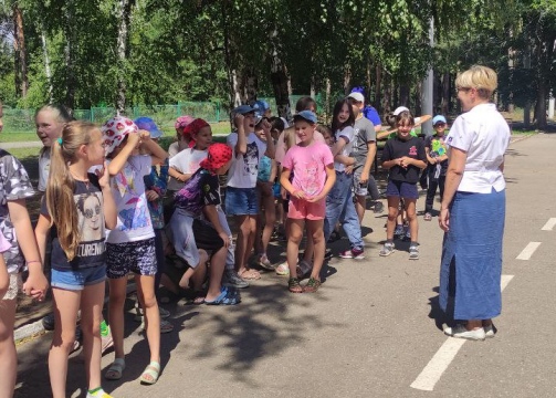 Татьяна Загородняя проверила условия пребывания детей в лагере 